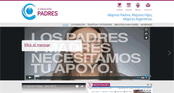 Desktop Screenshot of fundacionpadres.org